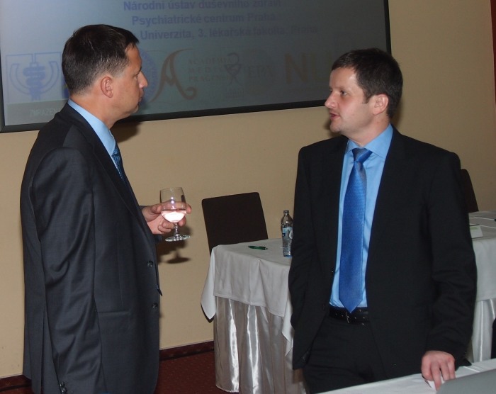 Prof. Milan Hora a prim. Libor Zámečník