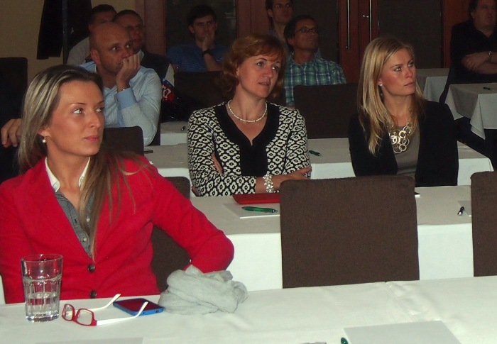 Zástupkyně firmy Eli Lilly